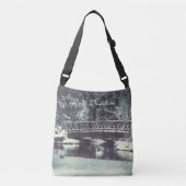 Wintervijver Crossbody Tas (Voorkant)