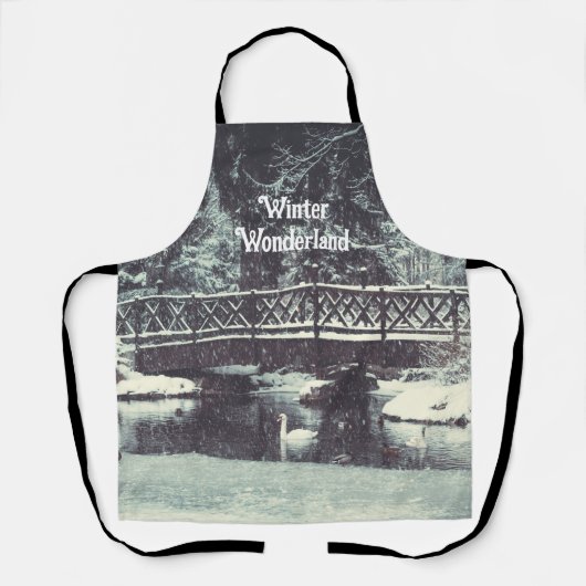 Wintervijver Schort (Voorkant)