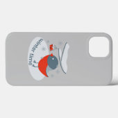 Wintervinnij en rode rowanbessen Case-Mate iPhone case (Achterkant (horizontaal))