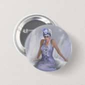 Wintervlam Button (Voorkant /achterkant)