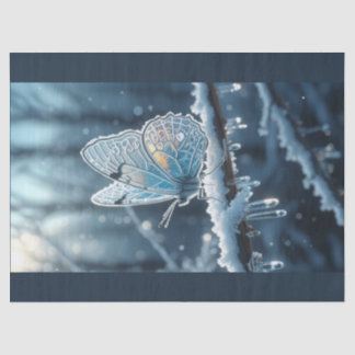 wintervlinder tissuepapier