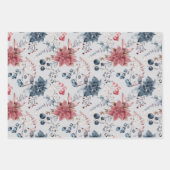 Wintervloerbladen Inpakpapier Vel (Voorkant 3)