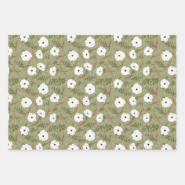 Wintervloerpasta's van 3 vellen