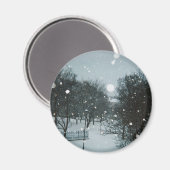 Wintervlokken Magneet (Voorkant / Achterkant)