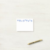 Wintervlokken post-it® notes (Op bureau)