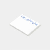 Wintervlokken post-it® notes (Schuin)