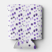 Wintervoetafdrukken Blikjeskoeler (Achterkant)