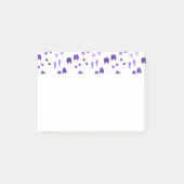 Wintervoetafdrukken Post-it® Notes (Voorkant)