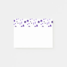 Wintervoetafdrukken Post-it® Notes