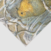  wintervogel Antiek Tissuepapier (Detail)