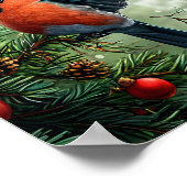 wintervogel poster (Hoek)