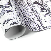  wintervogelbos cadeaupapier (Rol Hoek)