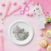 wintervogelpapier-Bord Papieren Bordje (Feest)