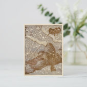 Wintervogels Briefkaart (Staand voorkant)