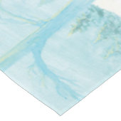 Wintervogels in een sneeuwbos op een koude zonnige tafelkleed (Gekanteld)