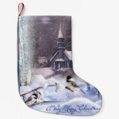 Wintervogels Kleine Kerstsok (Voorkant)