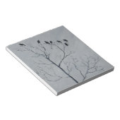 Wintervogels Notitieblok (Schuin)