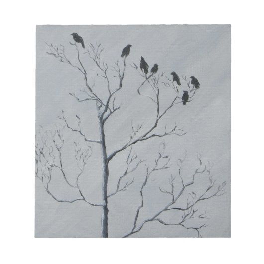 Wintervogels Notitieblok (Voorkant)
