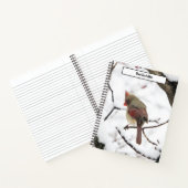 Wintervogels Notitieboek (Binnen)