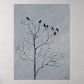 Wintervogels Poster (Voorkant)