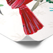 Wintervogels - Warmgewas Poster (Hoek)