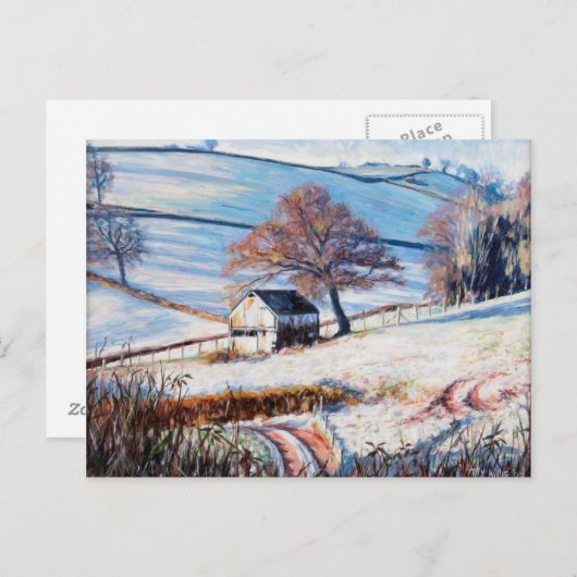 Wintervorst 2009 briefkaart (Voorkant / Achterkant)