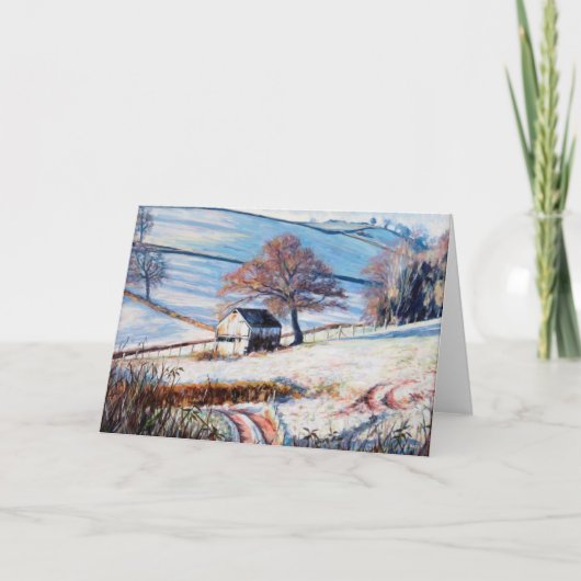 Wintervorst 2009 feestdagen kaart (Voorkant)