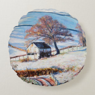 Wintervorst 2009 rond kussen