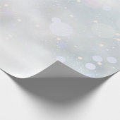 Wintervorst en sneeuw cadeaupapier (Hoek)