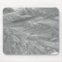 Wintervorst in zwart-wit