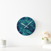 Wintervorst sneeuwvlok ronde klok (Huis)