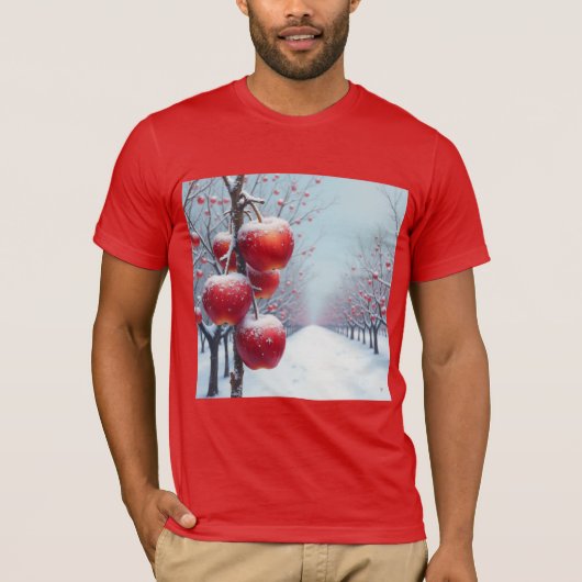 wintervorst t-shirt (Voorkant)