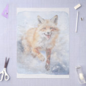 Wintervos Aquarel Wintermagie Tissuepapier (Craft)