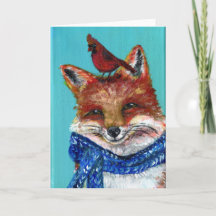 Wintervos met kardinaal!
