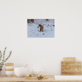 Wintervos Poster (Keuken)
