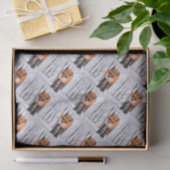 wintervossenpakpapier, cadeauverpakking voor bos tissuepapier (Geschenk)