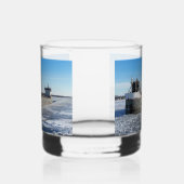 Wintervrachtschip Manitoulin Great Lakes Ship Whisky Glas (Links)