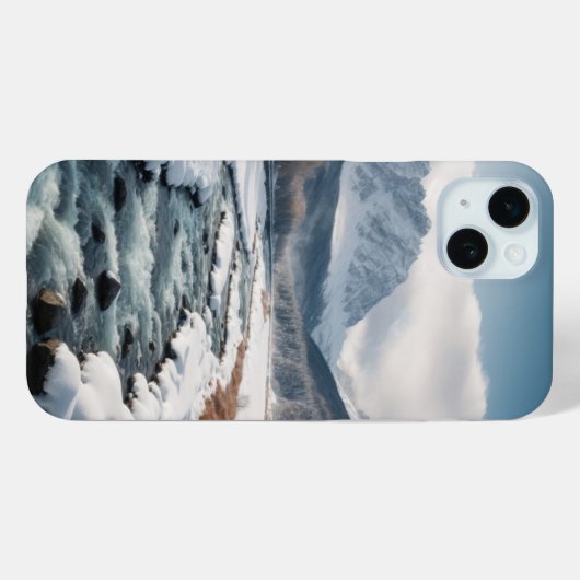 Wintervrede Case-Mate iPhone Case (Achterkant (horizontaal))