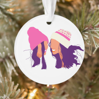 Wintervrienden • Kerst Acryl Ornament