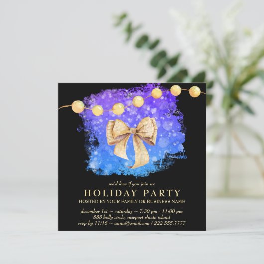 *~* Wintervrieskerstfeestfeest Kaart (Staand voorkant)