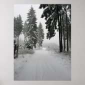 winterwald poster (Voorkant)