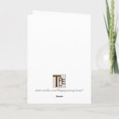 Winterwandeling in de Bossen Infrarood Fotografie Kaart (Achterkant)