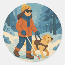 Winterwandeling met blindengeleidehond – Ronde Sti