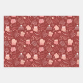 Winterwanten & Petten Inpakpapier Vel (Voorkant 2)