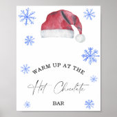 Winterwarm op bij het Poster van de Warm Chocolate (Voorkant)