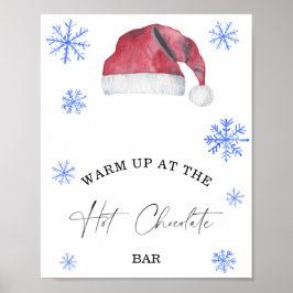 Winterwarm op bij het Poster van de Warm Chocolate