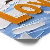 Winterwarmte: Beer's Honey Harmony Poster (Hoek)