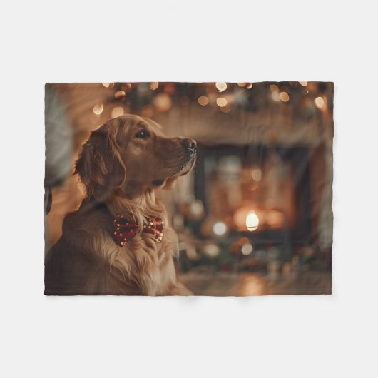 Winterwarmte met Labrador Comfort Fleece Deken (Voorkant (Horizontaal))