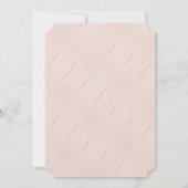 Winterwarmte Single Big Floral Vrijgezellenfeest Kaart (Achterkant)