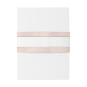 Winterwarmte Single Floral Classic Uitnodigingen Wikkel (Achterkant Voorbeeld)